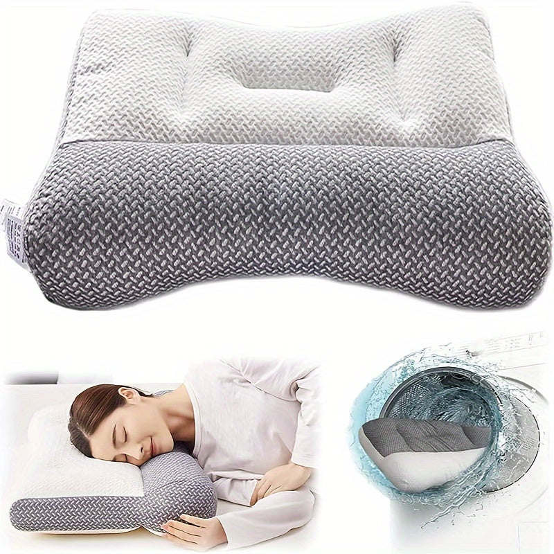 Adjustable Neck Pillow - Ergonomic Memory Foam Cervical Support