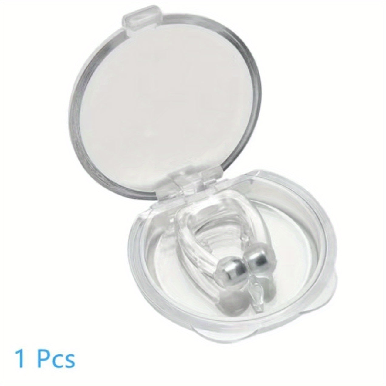 Magnetic Anti-Snoring Nose Clip - Breathable Sleep Aid Device with Case