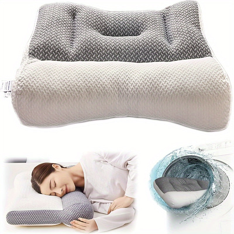 Adjustable Neck Pillow - Ergonomic Memory Foam Cervical Support